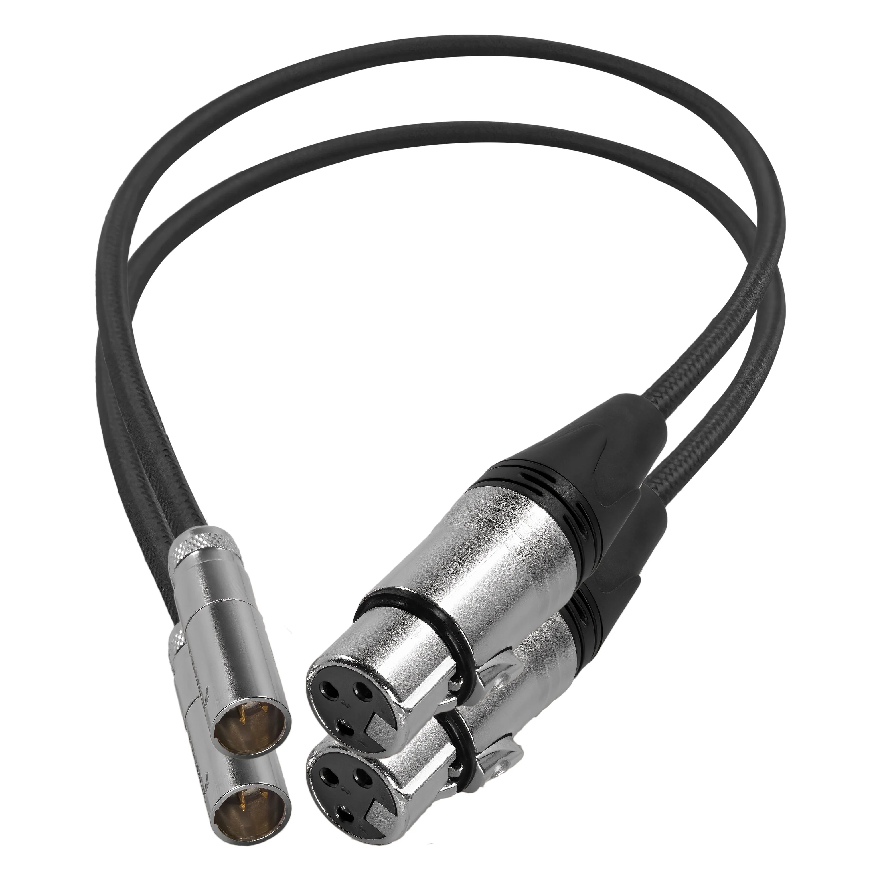 Mini XLR Male to XLR Female 16" Audio Cable (2 Pack)  for BMPCC & C70 - Image 5
