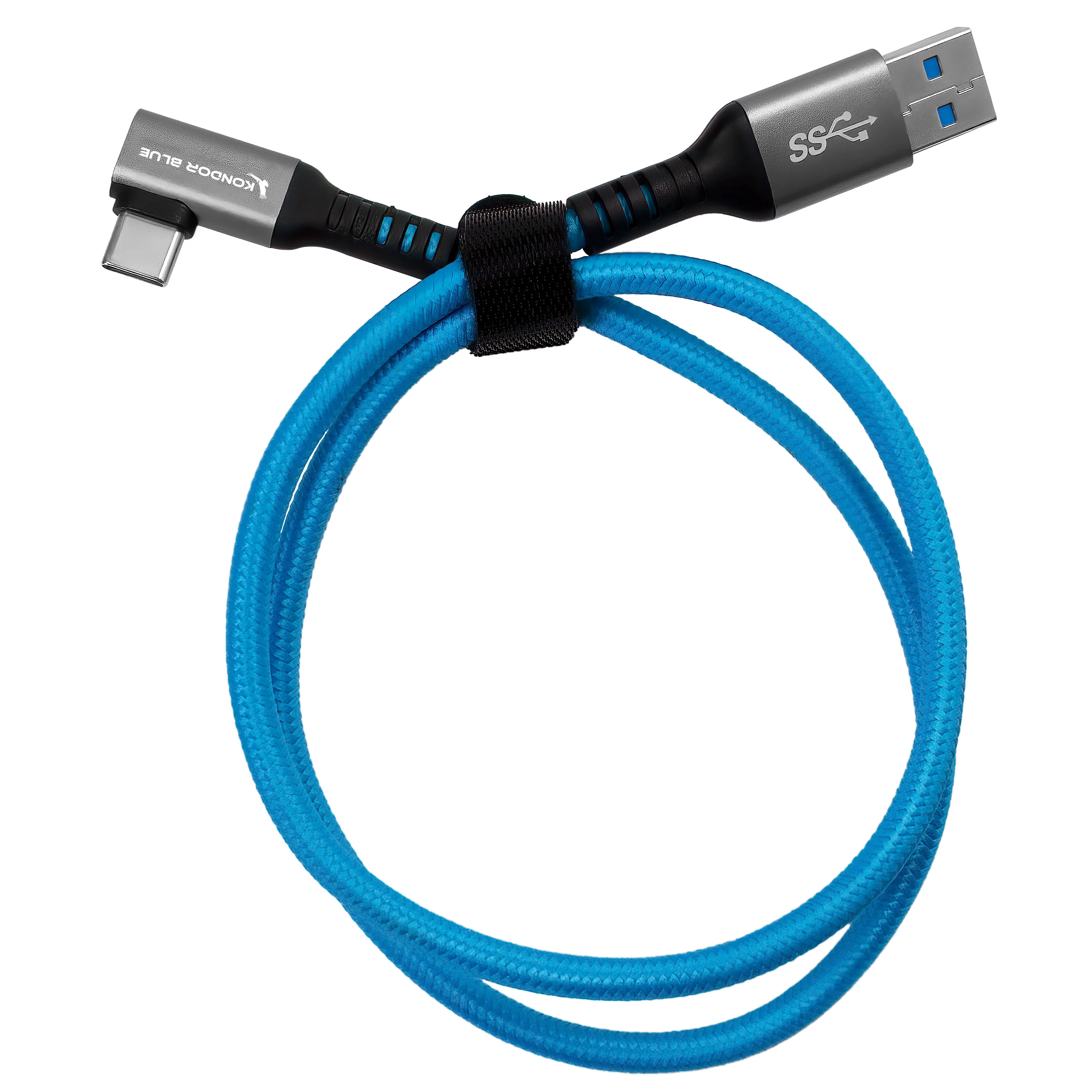 USB-A to USB-C 3.0 Right Angle High Speed Data and Charging Cable 3A 60W 5G - Image 6